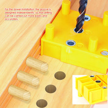 Load image into Gallery viewer, Woodworking Punch Locator Carpenter Job Tools Hand Tools Handheld 6/8/10mm Drill Bit Hole Puncher For Cross Dowel Drill Jig
