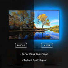 Load image into Gallery viewer, LED Strip Light 5050 RGB TV Backlight Wall APP Bluetooth Control Flexible Background Light USB Led Lighting RGB Tape Party Decoration Light String
