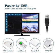 Load image into Gallery viewer, LED Strip Light 5050 RGB TV Backlight Wall APP Bluetooth Control Flexible Background Light USB Led Lighting RGB Tape Party Decoration Light String
