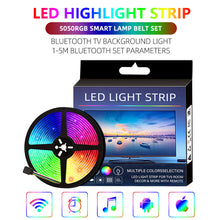 Load image into Gallery viewer, LED Strip Light 5050 RGB TV Backlight IR 44 Key Control Wall Flexible Background Light USB 5V Led Lighting RGB Tape Party Decoration Light String
