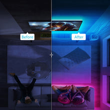 Load image into Gallery viewer, 5/10/15/20M LED Strip Light 5050RGB TV Backlight IR 44 Key Bluetooth App Control Wall Flexible Background Light DC12V Led Lighting RGB Tape Party Decoration Light String
