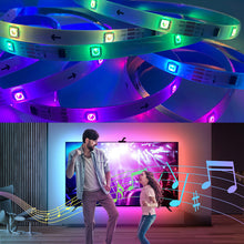 Load image into Gallery viewer, 2811 LED Strip Light TV Backlight Music Bluetooth App IR 28 Key Control Wall Flexible Background Light DC 12V Led Lighting RGB Tape Party Decoration Light String
