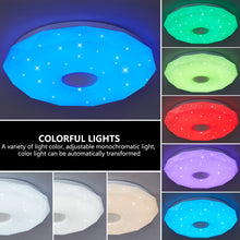 Load image into Gallery viewer, Smart WIFI LED Diamond Ceiling Light with Bluetooth Speaker RGB Dimmable TUYA APP Compatible with Alexa Google Home Bedroom Living Room Ambient Light
