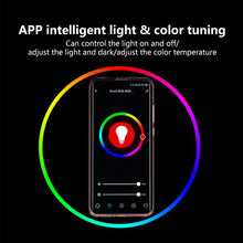 Load image into Gallery viewer, Smart WIFI LED Diamond Ceiling Light with Bluetooth Speaker RGB Dimmable TUYA APP Compatible with Alexa Google Home Bedroom Living Room Ambient Light
