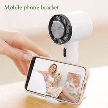 Load image into Gallery viewer, Portable Handheld Fan Semiconductor Refrigeration Cooling 2200mAh Battery USB Rechargeable Mini Hand Fan Air Cooler Outdoor
