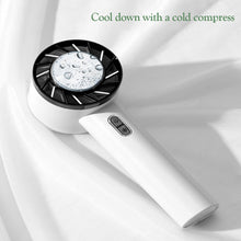 Load image into Gallery viewer, Portable Handheld Fan Semiconductor Refrigeration Cooling 2200mAh Battery USB Rechargeable Mini Hand Fan Air Cooler Outdoor
