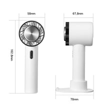 Load image into Gallery viewer, Portable Handheld Fan Semiconductor Refrigeration Cooling 2200mAh Battery USB Rechargeable Mini Hand Fan Air Cooler Outdoor
