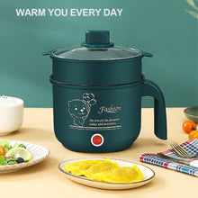 Load image into Gallery viewer, Multifunctional Electric Cooking Machine 1.8L Mini Rice Cooker 1-2 People Hot Pot Single/Double Layer Non-stick Pan for Home Dormitory
