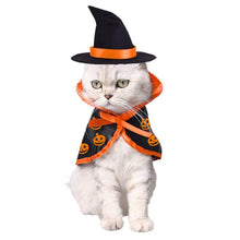 Load image into Gallery viewer, Halloween Pet Costumes Cute Cosplay Superman Vampire Cloak for Small Dog Cat Kitten Puppy Dress Up Pumpkin Pet Clothes
