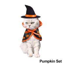 Load image into Gallery viewer, Halloween Pet Costumes Cute Cosplay Superman Vampire Cloak for Small Dog Cat Kitten Puppy Dress Up Pumpkin Pet Clothes
