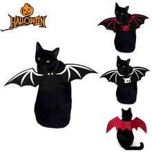Load image into Gallery viewer, Cute Halloween Small Dogs Cat Costume Vampire Small Pet Cat Bat Wings Halloween Cat Wings Accessories Halloween Decorations
