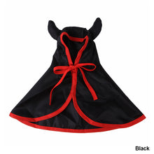 Load image into Gallery viewer, Halloween Pet Costumes Cute Cosplay Cloak Cat Dog Cap With Horns Kitten Puppy Cape Pet Dress Up Clothes Dog Accessories

