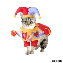 Load image into Gallery viewer, Funny Pet Halloween Cosplay Suit For Dogs Cats Clothes Cute Costumes Ghost Pirate Magician Astronaut Dressing Up Christmas Party Costume Suit
