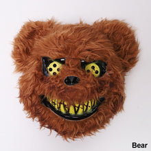 Load image into Gallery viewer, Rabbit Cosplay Mask Halloween Party Scary Head Cover Halloween Carnival Costume Headgear Props Handmade Dance Horror Mask
