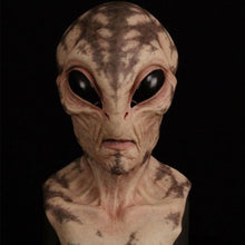 Load image into Gallery viewer, Halloween Horror Big Eyes Alien Mask Scary Horrible Masks Funny Party Cosplay Prop Full Face Cover Prank Joke

