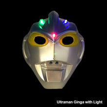 Load image into Gallery viewer, Kids Halloween Ultraman Tiga Cero Orb Taro Ginga Cosplay Glowing Mask Child Boys Christmas Birthday Party Dress Up Superheroes Mask
