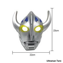 Load image into Gallery viewer, Kids Halloween Ultraman Tiga Cero Orb Taro Ginga Cosplay Glowing Mask Child Boys Christmas Birthday Party Dress Up Superheroes Mask
