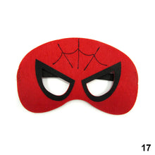Load image into Gallery viewer, Halloween Superhero Masks Christmas Birthday Party Spiderman Hulk Iron Man Dress Up Costume Cosplay Mask For Kids Children Favor Mystery Gift
