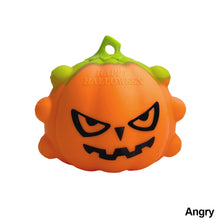 Load image into Gallery viewer, Halloween Pop It Stress Relief Luminous Jack-o-lantern Pumpkin Squeeze Ball Alphabet Learning Educational Toys Spinner Fidget Toy Gift
