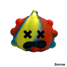 Load image into Gallery viewer, Halloween Pop It Stress Relief Luminous Jack-o-lantern Pumpkin Squeeze Ball Alphabet Learning Educational Toys Spinner Fidget Toy Gift
