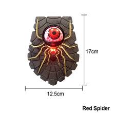 Load image into Gallery viewer, Halloween One-eyed Doorbell Decoration Ghost's Day Glowing Door Hanging Plastic Eyeball Doorbell For Bar Haunted House
