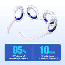 Load image into Gallery viewer, 3D Anti-vertigo Glasses Vehicles Ships Airplanes Anti-stun Glasses Detachable Frame Anti-stun Glasses for Children Adults
