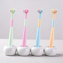 Load image into Gallery viewer, Creative Three Sided Soft Toothbrush Adult Hair Tooth Soft Bristle Kids Clean Toothbrush Oral Care Teeth Brush Oral Health Cleaner
