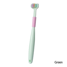 Load image into Gallery viewer, Creative Three Sided Soft Toothbrush Adult Hair Tooth Soft Bristle Kids Clean Toothbrush Oral Care Teeth Brush Oral Health Cleaner
