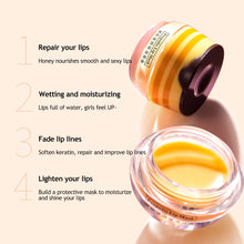 Load image into Gallery viewer, Propolis Moisturizing Lip Mask Bear Honey Fashion Sleeping Lip Lines Skin Care Lip Care Honey Lip Mask Women Health Care
