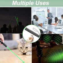 Load image into Gallery viewer, 10000m USB Charging Laser Torch Green Laser Pointer High Powerful Dot Single Starry Burning Match

