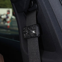 Load image into Gallery viewer, 1Pc Universal Car Seat Belt Clip Adjustable Seat Belts Stopper Buckle Diamond Rhinestone Vehicle Safety Belt Clamp Accessories
