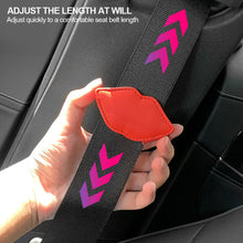 Load image into Gallery viewer, Universal Car Seat Belt Clip Adjustable Seat Belts Stopper Buckle PU Leather Mouth Style Vehicle Safety Belt Clamp Accessories

