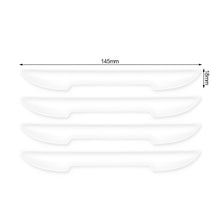 Load image into Gallery viewer, 4Pcs Transparent Car Door Anti Collision Protector Bar Stickers Side Edge Protection Guards Rear View Mirror Cover Protection Strip

