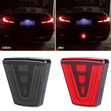 Load image into Gallery viewer, Universal Car Rear Bumper Diffuser Rear Fog Light Strobe Brake Feature &amp; Adjustable Add-On Mounting Bracket
