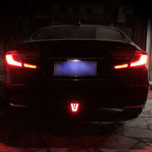 Load image into Gallery viewer, Universal Car Rear Bumper Diffuser Rear Fog Light Strobe Brake Feature &amp; Adjustable Add-On Mounting Bracket

