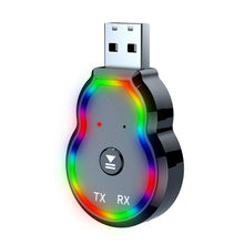 Load image into Gallery viewer, Q2 2-in-1 Bluetooth Receiver Transmitter 3.5mm Audio Aux Wireless Driver-free Amplifier Audio Adapter
