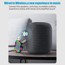 Load image into Gallery viewer, Q2 2-in-1 Bluetooth Receiver Transmitter 3.5mm Audio Aux Wireless Driver-free Amplifier Audio Adapter
