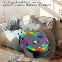 Load image into Gallery viewer, Q2 2-in-1 Bluetooth Receiver Transmitter 3.5mm Audio Aux Wireless Driver-free Amplifier Audio Adapter

