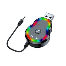 Load image into Gallery viewer, Q2 2-in-1 Bluetooth Receiver Transmitter 3.5mm Audio Aux Wireless Driver-free Amplifier Audio Adapter
