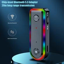 Load image into Gallery viewer, Q3 2-in-1 Bluetooth Receiver Transmitter 3.5mm Audio Aux Wireless Driver-free Amplifier Audio Adapter
