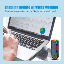 Load image into Gallery viewer, Q3 2-in-1 Bluetooth Receiver Transmitter 3.5mm Audio Aux Wireless Driver-free Amplifier Audio Adapter
