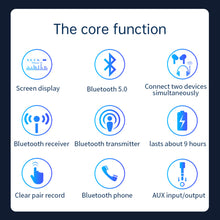 Load image into Gallery viewer, Bluetooth Transmitter Wireless Car kit Handsfree Car MP3 Music Bluetooth Player Colorful
