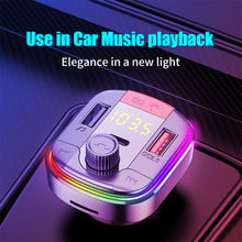 Load image into Gallery viewer, T832 Wireless Bluetooth 5.0 FM Transmitter Hands free Car Kit MP3 Player USB QC 3.0 PD18W Charger
