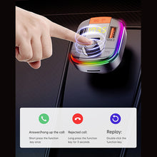 Load image into Gallery viewer, T832 Wireless Bluetooth 5.0 FM Transmitter Hands free Car Kit MP3 Player USB QC 3.0 PD18W Charger
