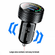 Load image into Gallery viewer, Car Dual QC 3.0 USB Charger Adapter 18W Fast Charging Marquee Light LED Voltmeter with ON OFF Switch 12V- 24V Waterproof
