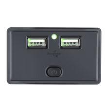 Load image into Gallery viewer, 12V-24V 4.8A Dual Car USB Ports Charger Socket Charging LED Indicator For Motorbike Boat Auto Electronics Accessories

