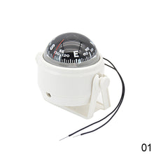 Load image into Gallery viewer, Navigation Nautical Compass Sea Pivoting Marine Boat Compass With Electronic LED Light For Marine Positioning Waterproof
