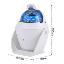 Load image into Gallery viewer, Marine HD High-Precision Magnetic Navigation Compass Gear Marine With Light Compass Guide Ball LED Light Electronic Navigation Compass Waterproof
