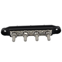Load image into Gallery viewer, RV Ship 4 Post Power Distribution Block Terminal Screw M8 M10 High Current Wiring Stud Battery Junction Block
