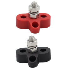 Load image into Gallery viewer, M6/M8 Terminal Block Studs Battery Power DC 48V 150A Distribution Terminal Stud Connector for Truck RV Boat
